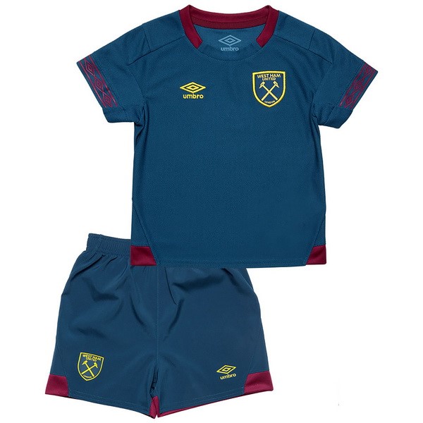 Camiseta West Ham United Replica Segunda Ropa Niños 2018/19 Azul